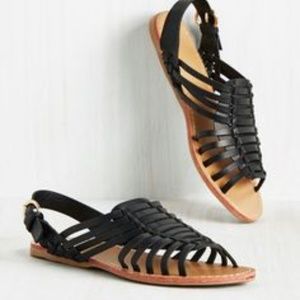 Black Strappy Sandal